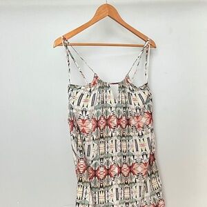 Aeropostale Boho Print Spaghetti Strap Romper